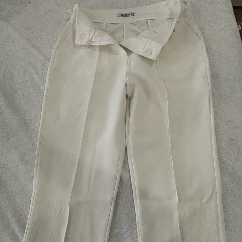 white formal dress pants/ work pants